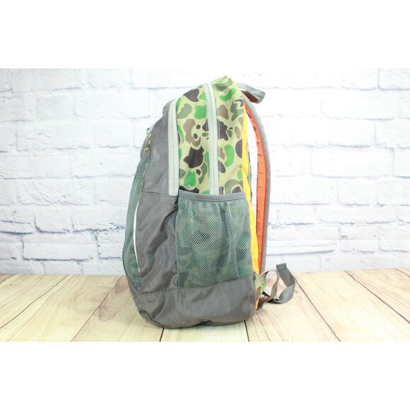 LL Bean Unisex Kids Bean Explorer Trail School Backpack 25L Camo Print - Picture 2 of 10